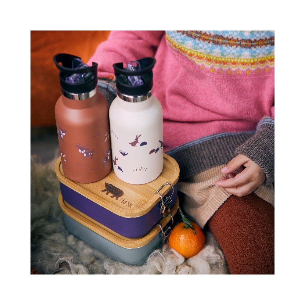 nordische Thermosflasche, Indigo Dots (350 ml)