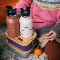 nordische Thermosflasche, Indigo Dots (350 ml)