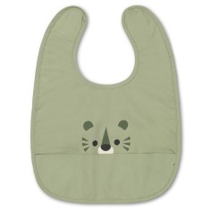 Franck & Fischer Lätzchen, Tiger - Grün