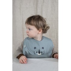 Franck & Fischer Lätzchen, Tiger - Grau