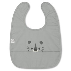 Franck & Fischer Lätzchen, Tiger - Grau