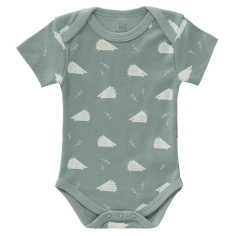 Fresk Babybody Bio-Baumwolle, kurzarm, Igel
