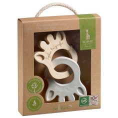 Sophie la girafe Greifling aus Naturkautschuk/ Kautschukbaumholz - Silhuette