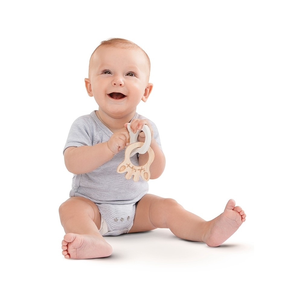 Sophie la girafe Greifling aus Naturkautschuk/ Kautschukbaumholz - Silhuette