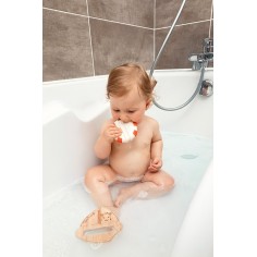 Sophie la girafe Greifling Boot aus Naturkautschuk und Kautschukbaumholz