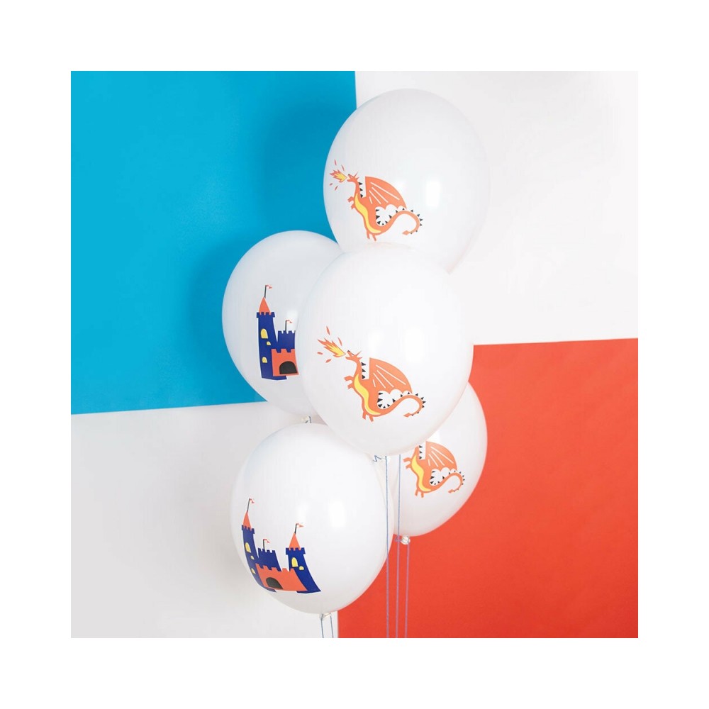 My Little Day Luftballone aus Latex, 5 Stk. - Ritter