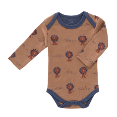 Fresk Babybody Bio-Baumwolle, langarm, Löwe