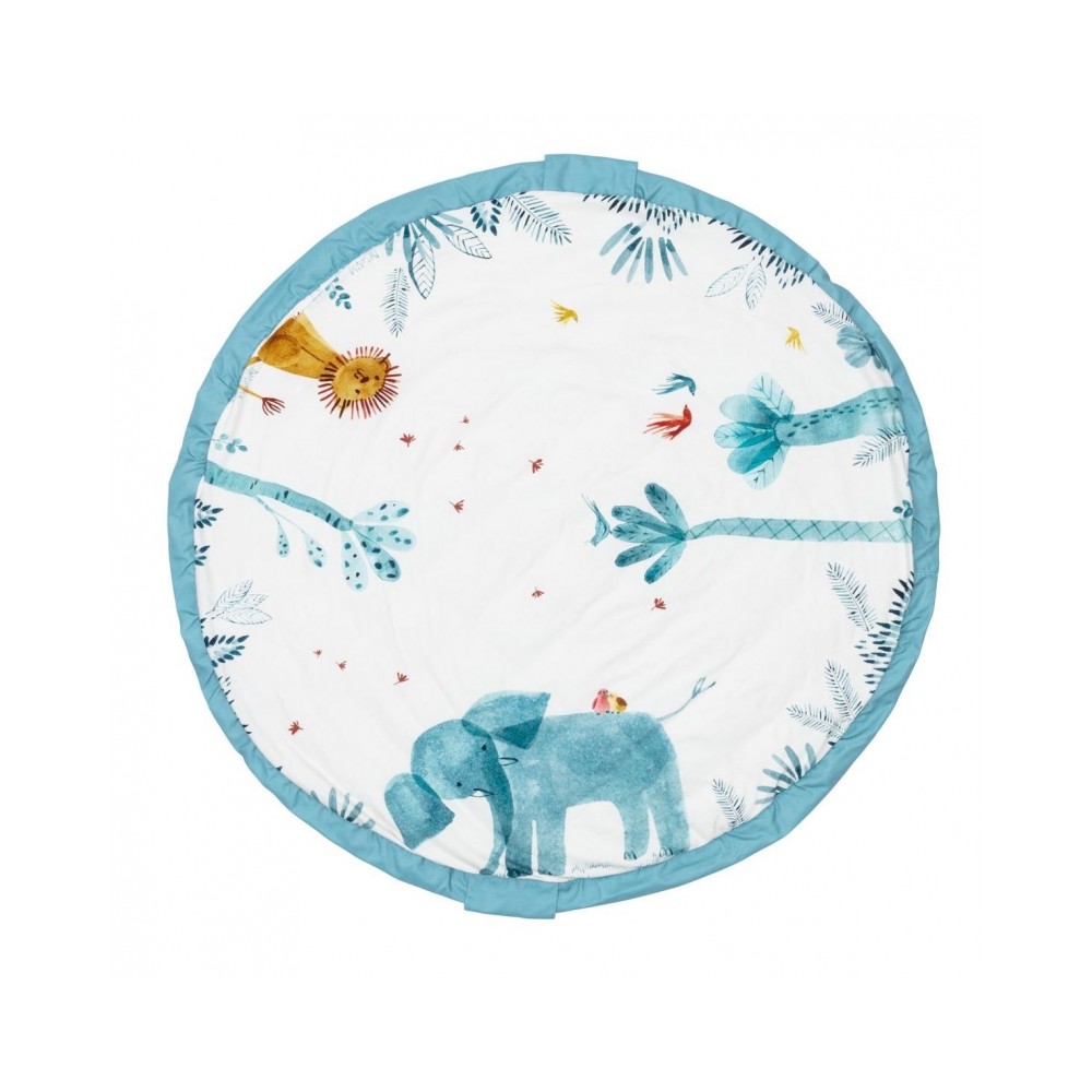 Play&Go Spielzeugtasche & Krabbeldecke 3-in-1, Baobab