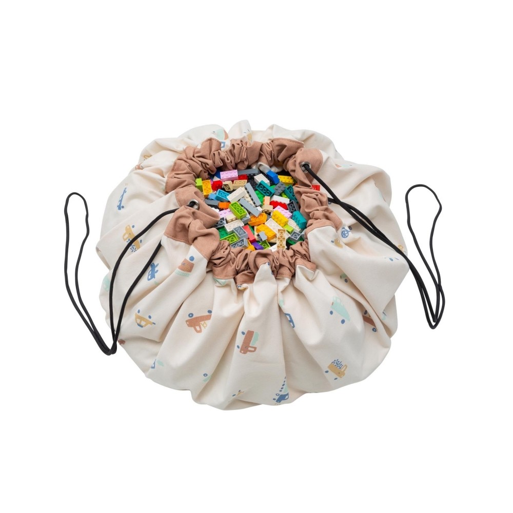 Sac de jouet, grandes voitures