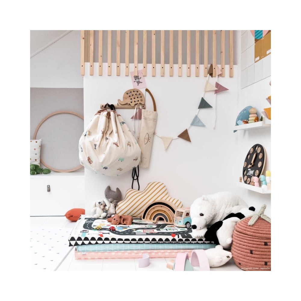 Sac de jouet, grandes voitures