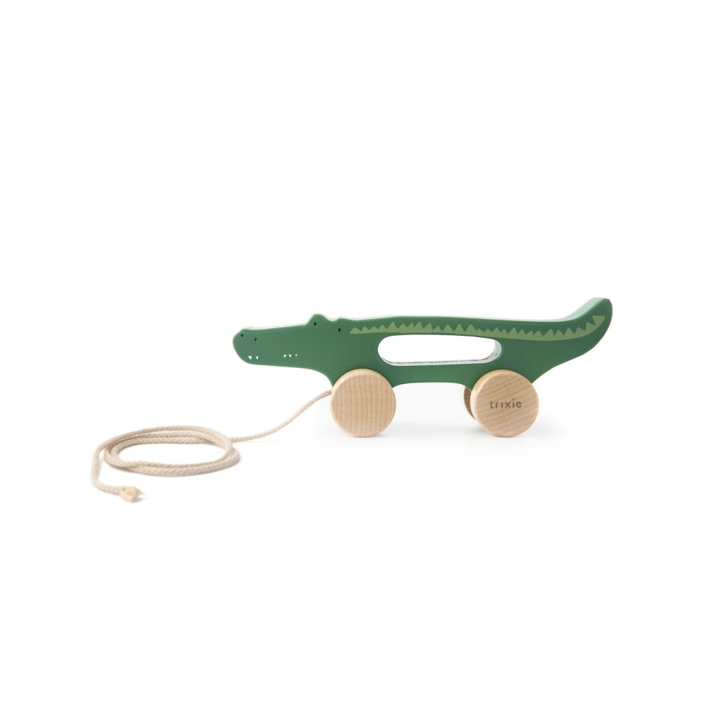 Trixie Baby Holz Nachziehtier, Mr. Crocodile