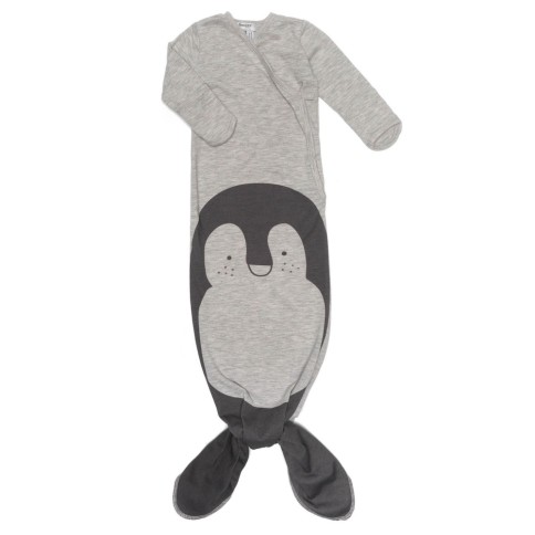 Snoozebaby Schlafbody Cocon, 0-3 Mon., TOG 1.0 - Melange Pinguin