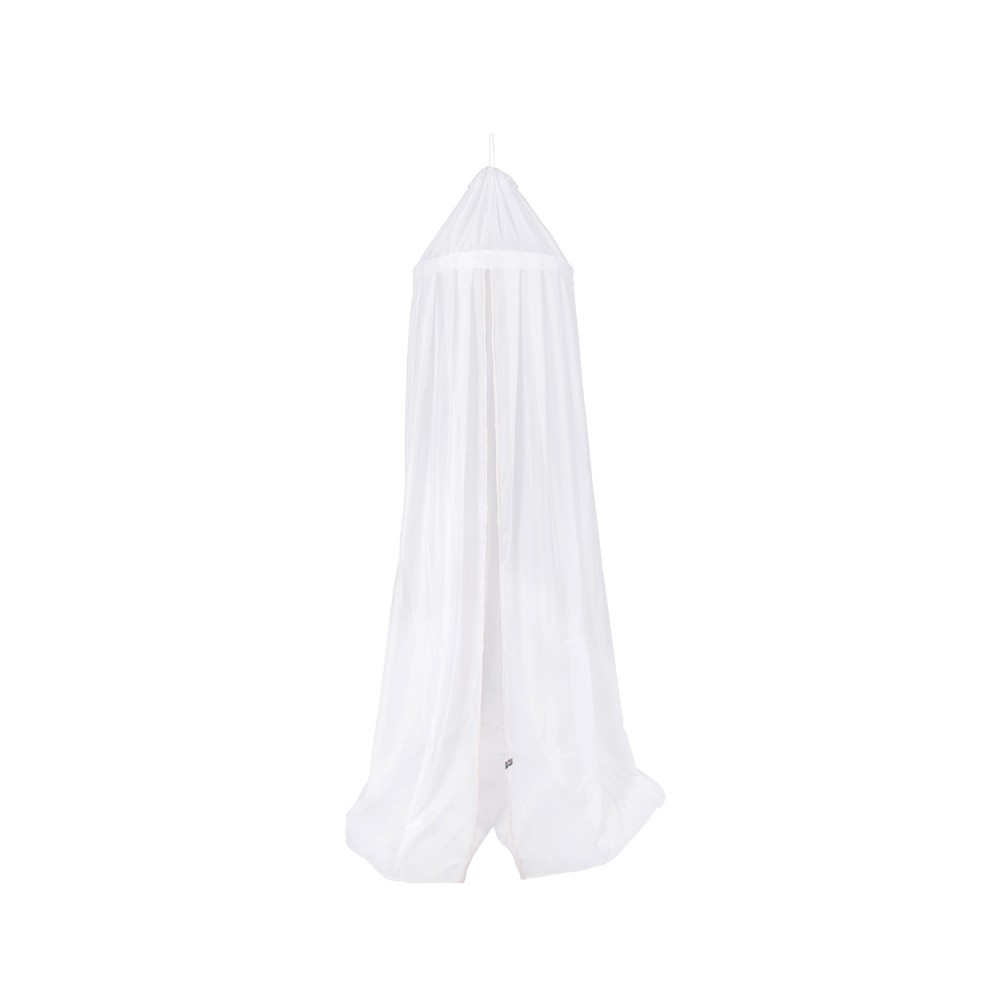 Babys Only Betthimmel Baldachin, weiss/ klassisch rosa