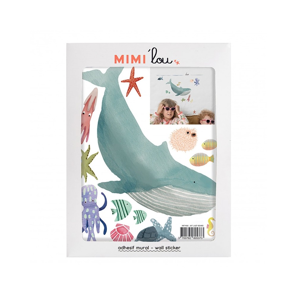 MIMIlou Wandsticker Just a Touch, Ozean