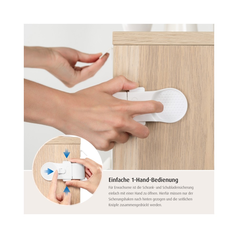 Schrank- und Schubladensicherung extern