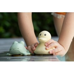 Hevea Badespielzeug Set Ente + Frosch, Sand + Sage
