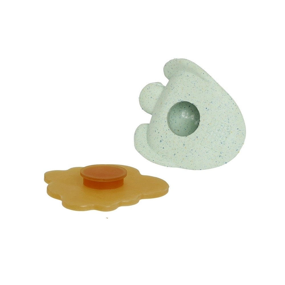 Hevea Badespielzeug Set Ente + Frosch, Sand + Sage