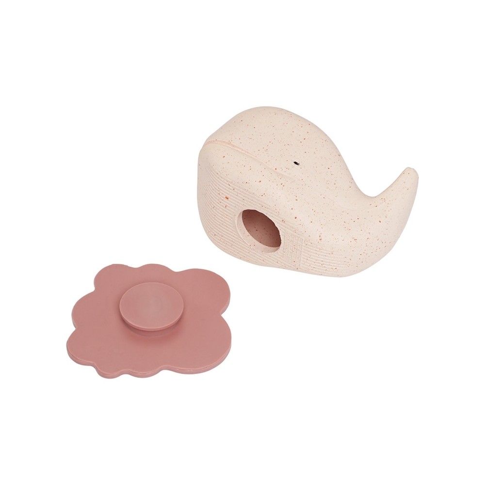 Hevea Badespielzeug Wal, Champagne Pink