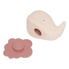 Hevea Badespielzeug Wal, Champagne Pink