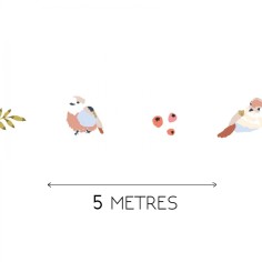 MIMIlou Wandsticker Bordüre 5 m, Sommer