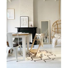 Bodenmatte Schutzmatte, rund 110cm, Mokka