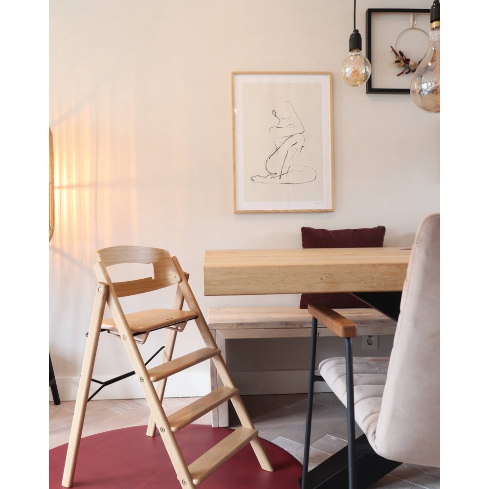 Bodenmatte Schutzmatte, rund 110cm, Marsala