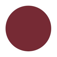 Bodenmatte Schutzmatte, rund 110cm, Marsala