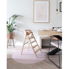 Bodenmatte Schutzmatte, rund 110cm, Altrosa