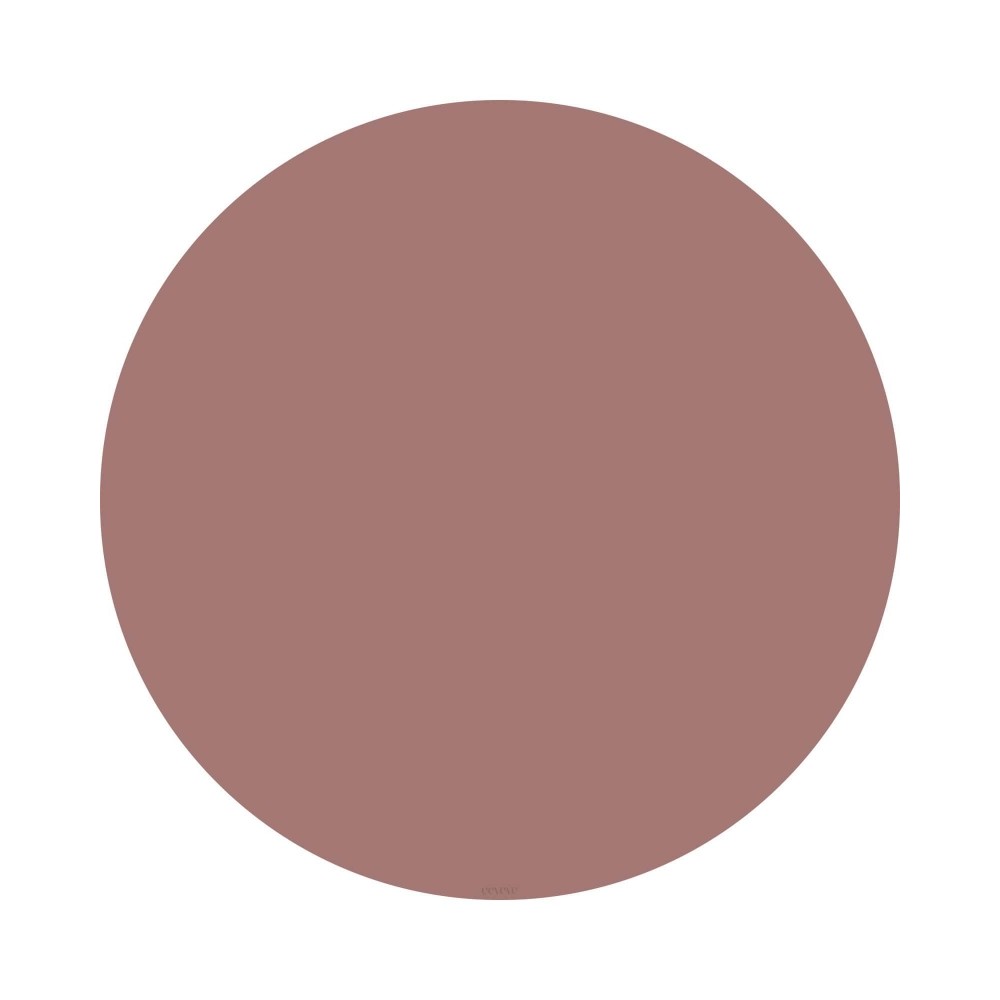 Bodenmatte Schutzmatte, rund 110cm, Powder Blush