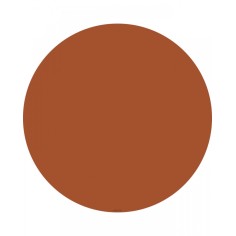 Bodenmatte Schutzmatte, rund 110cm, Rost