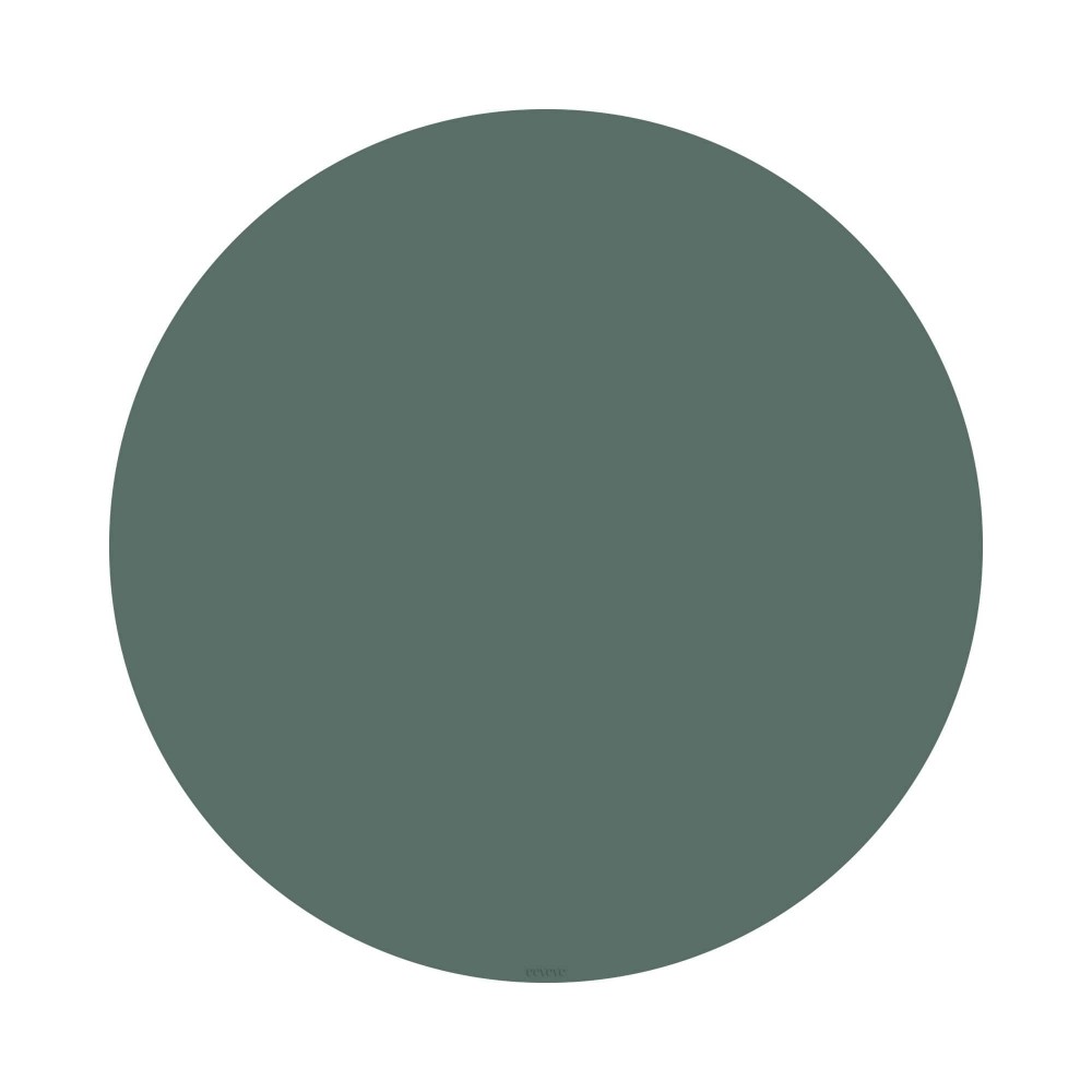 Bodenmatte Schutzmatte, rund 110cm, Seiheki Grün