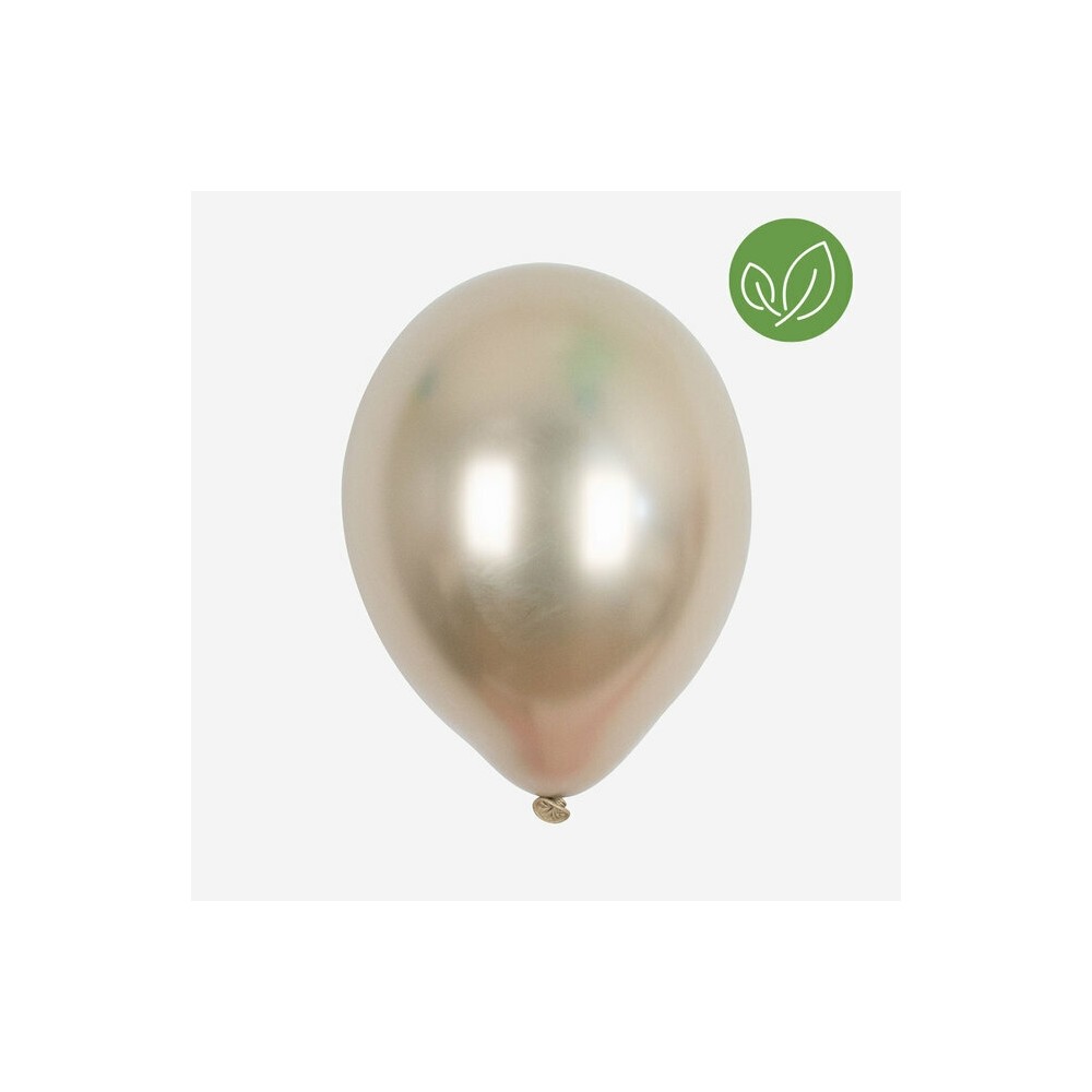 My Little Day Luftballone aus Latex, 5 Stk. - Chrome Gold