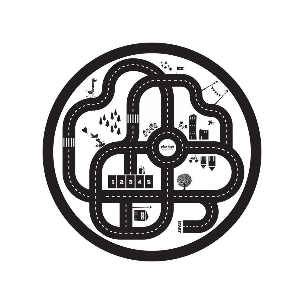 Play&Go Spielzeugtasche, Roadmap