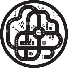 Play&Go Spielzeugtasche, Roadmap