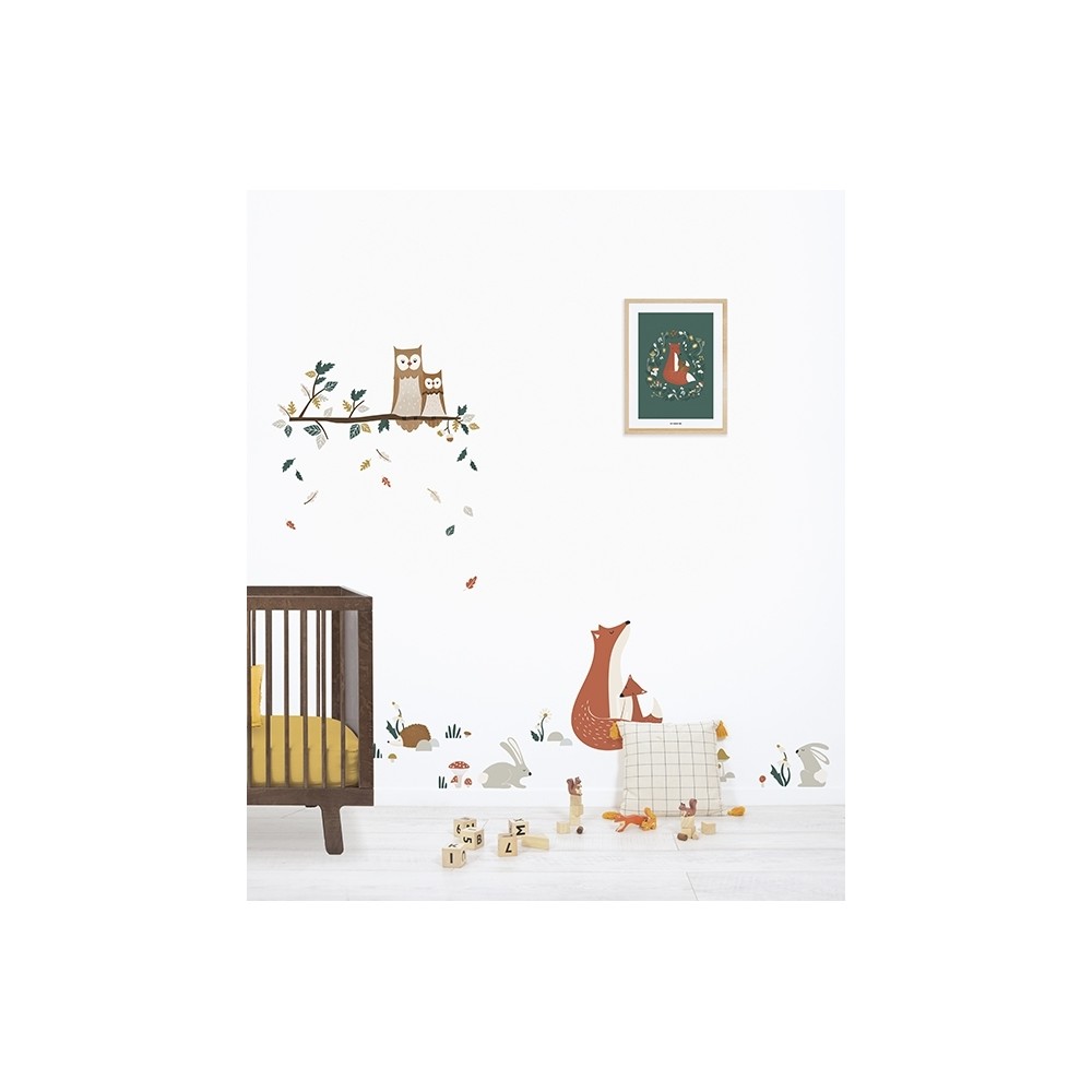 Lilipinso Poster, Fuchsfamilie