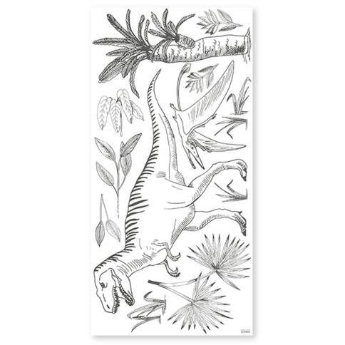 Lilipinso grosses Wandsticker Dekoration, T-Rex