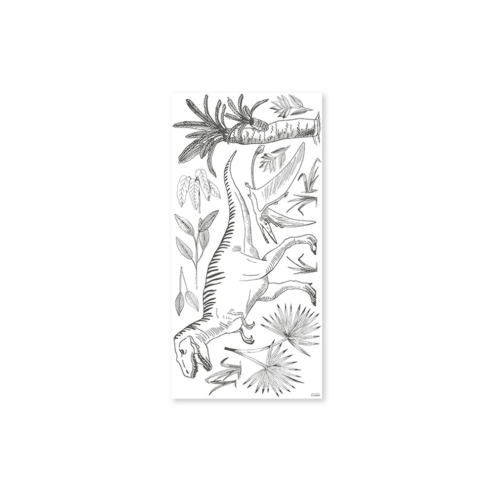 Lilipinso grosses Wandsticker Dekoration, T-Rex