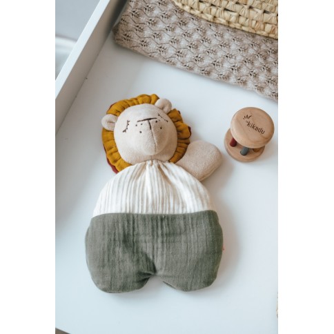 Dinkel Roggen Wärmekissen, Löwe