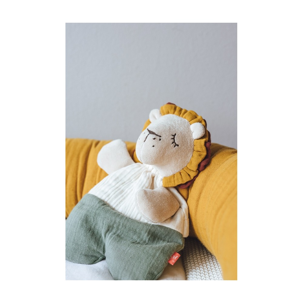 Dinkel Roggen Wärmekissen, Löwe