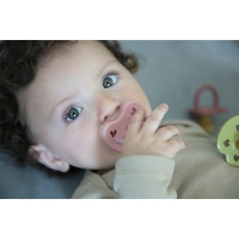 Naturkautschuk Schnuller Baby Blush, kiefergerecht