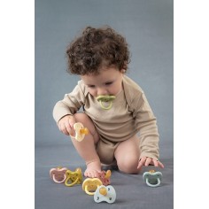 Naturkautschuk Schnuller, Hunter Green, kiefergerecht