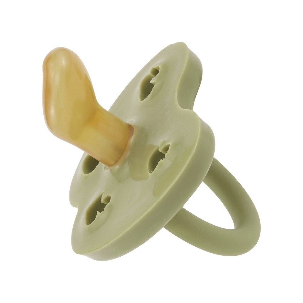 Naturkautschuk Schnuller, Hunter Green, kiefergerecht