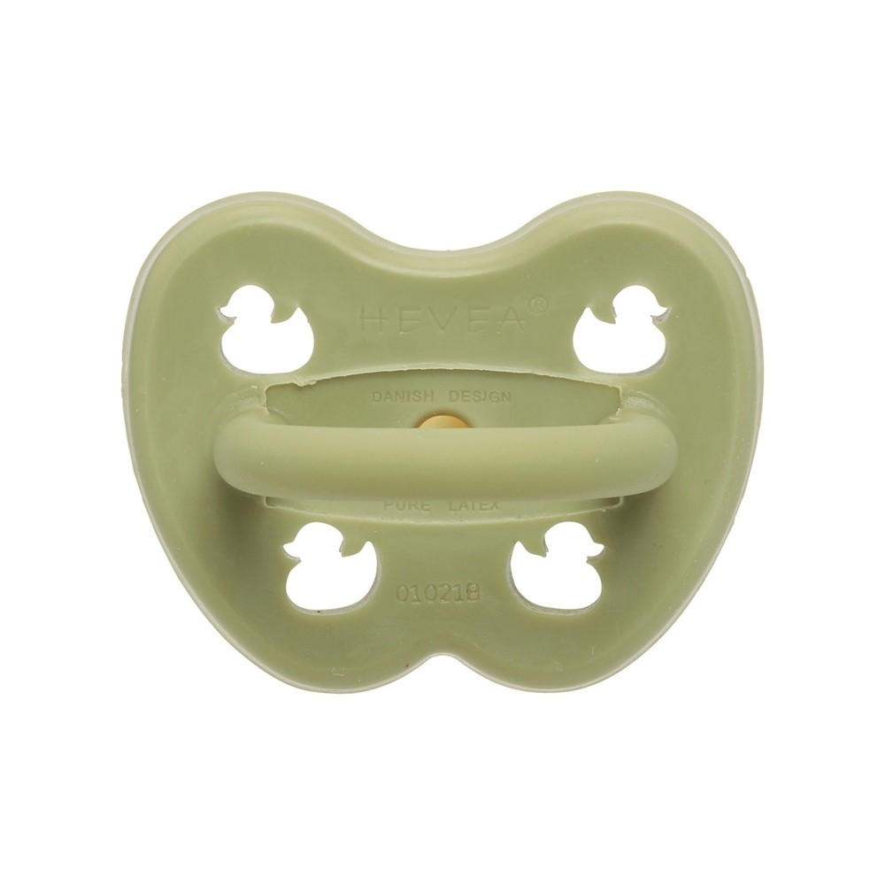 Naturkautschuk Schnuller, Hunter Green, rund