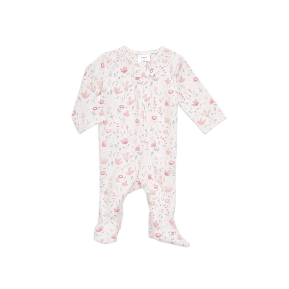 Babypyjama mit Füsschen, perennial (Gr. 68)