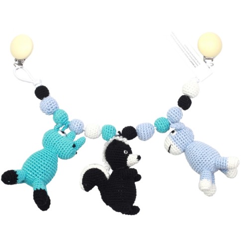 Kinderwagenkette, Nashorn-Stinktier-Esel