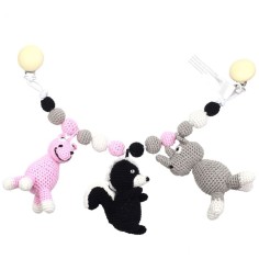 natureZOO Kinderwagenkette, Kamel-Stinktier-Nashorn