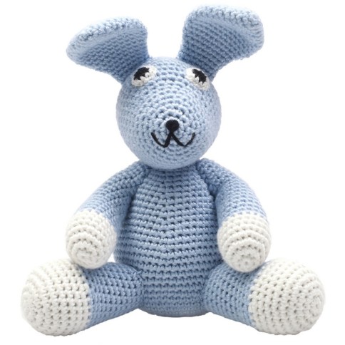 Häkel-Teddybär, Hellblaues Kaninchen