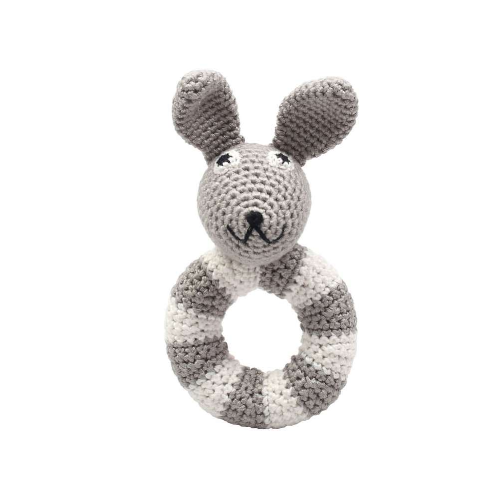 natureZoo Ring Rattle, M. Rabbit