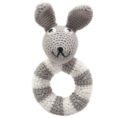 natureZoo Ring Rattle, M. Rabbit