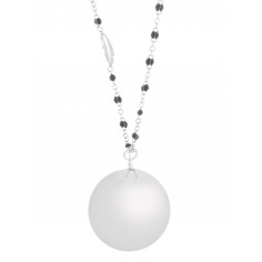 Bola-Kugel Fine Collection Schwangerschaftskette, Siber-Grau